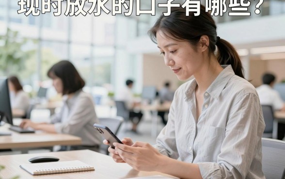 现时放水的口子有哪些?盘点2026年最新下款快的平台