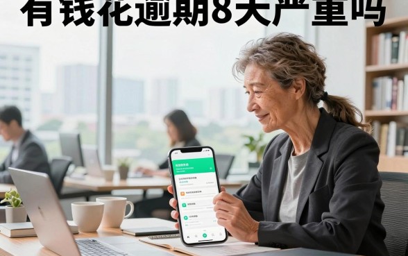 有钱花逾期8天严重吗,有钱花逾期8天会上征信吗