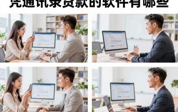 凭通讯录贷款的软件有哪些,有凭通讯录就能下款的口子吗