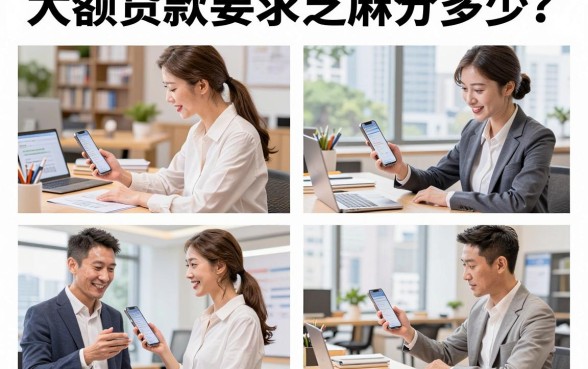大额贷款要求芝麻分多少?芝麻分低怎么申请大额贷款