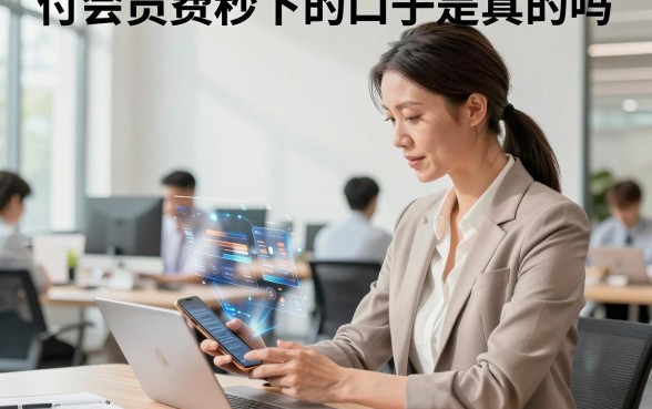 付会员费秒下的口子是真的吗,有哪些正规平台推荐
