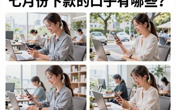 七月份下款的口子有哪些?七月份容易下款的贷款口子推荐