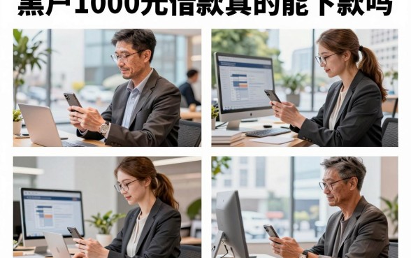 黑户1000元借款真的能下款吗，哪里有黑户能借到的口子