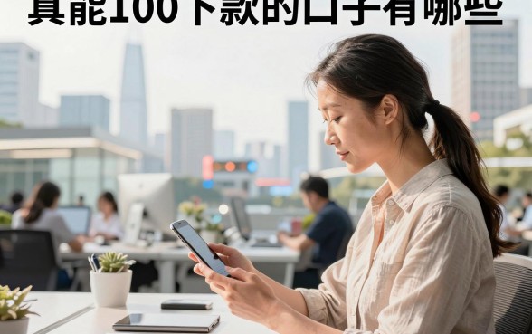真能100下款的口子有哪些，盘点2026年百分百下款的网贷平台