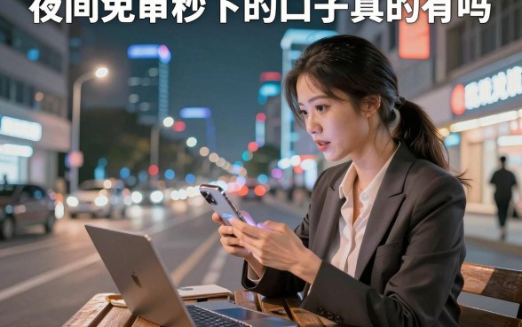 夜间免审秒下的口子真的有吗,盘点几个不看征信必下款的渠道