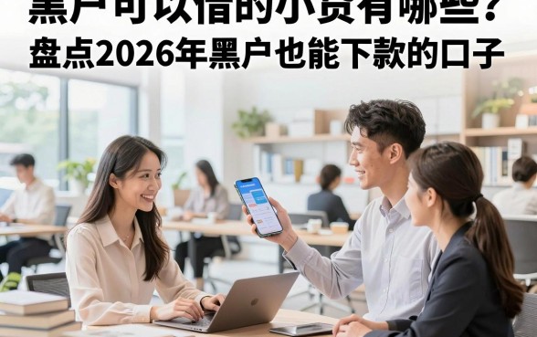 黑户可以借的小贷有哪些？盘点2026年黑户也能下款的口子