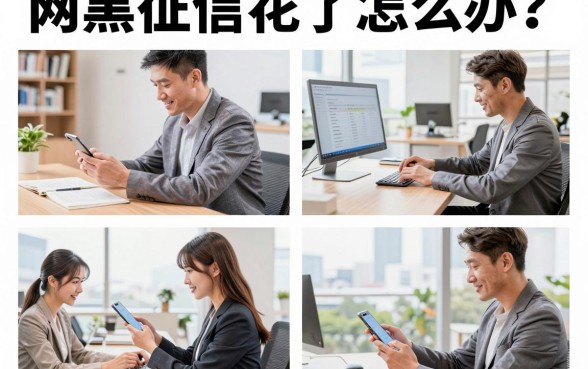 网黑征信花了怎么办？2026年征信黑户还能下款的口子有哪些