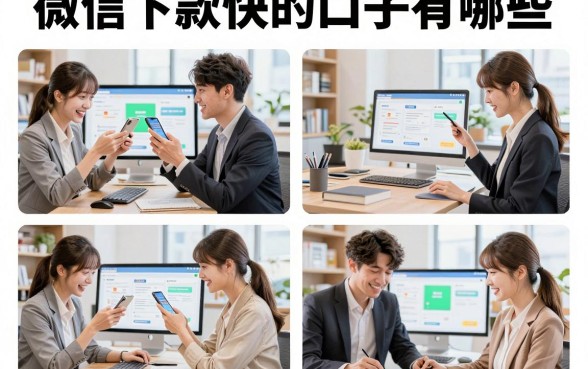 微信下款快的口子有哪些，2026年微信小额贷款秒下款的正规平台推荐
