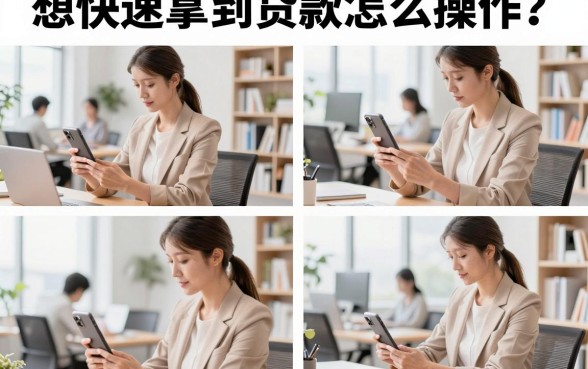 想快速拿到贷款怎么操作?正规平台当天放款的方法