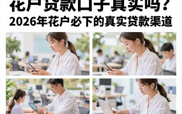 花户贷款口子真实吗?揭秘2026年花户必下的真实贷款渠道