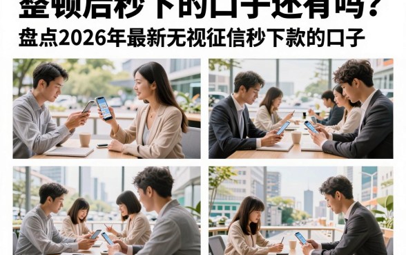 整顿后秒下的口子还有吗？盘点2026年最新无视征信秒下款的口子