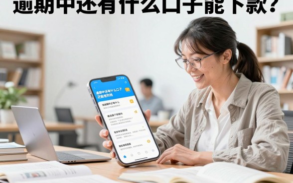 逾期中还有什么口子能下款？当前逾期哪里还能借到钱