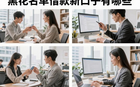 黑花名单借款新口子有哪些，黑户花户哪里能下款
