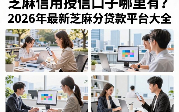 芝麻信用授信口子哪里有?2026年最新芝麻分贷款平台大全