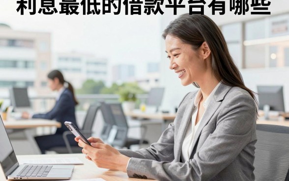 利息最低的借款平台有哪些，正规低息贷款平台推荐