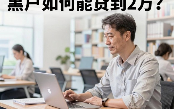 黑户如何能贷到2万？黑户哪里可以借到钱