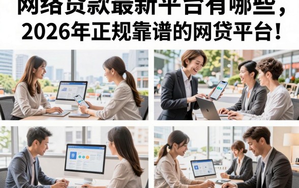 网络贷款最新平台有哪些，2026年正规靠谱的网贷平台推荐