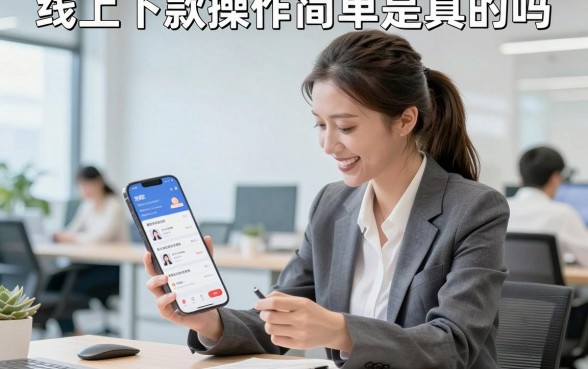 线上下款操作简单是真的吗，揭秘线上下款操作简单最快的办法