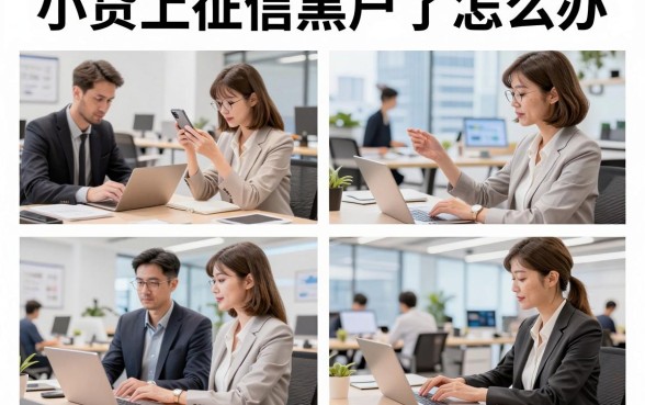 小贷上征信黑户了怎么办，还能在哪里借到钱？