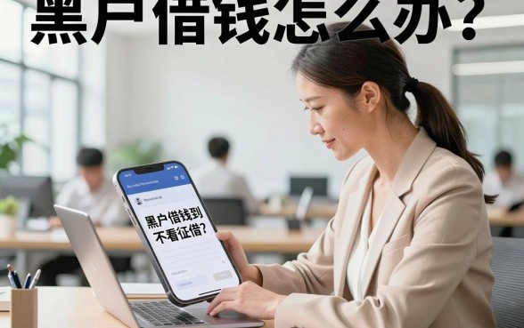 黑户借钱怎么办?哪里能借到钱不看征信