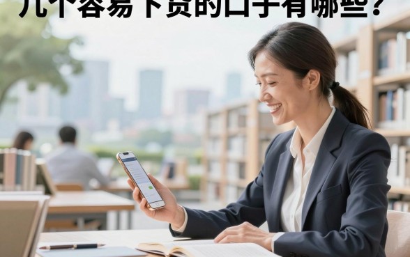 几个容易下贷的口子有哪些？2026年不看征信直接下款的平台推荐