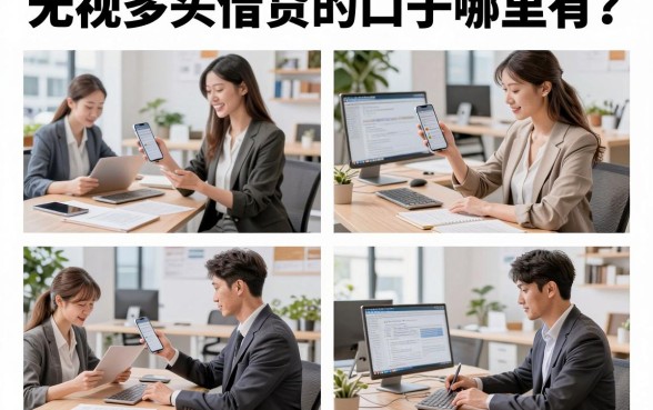 无视多头借贷的口子哪里有?2026最新无视黑白必下款平台推荐