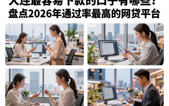 大连最容易下款的口子有哪些?盘点2026年通过率最高的网贷平台
