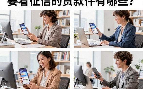 要看征信的贷款软件有哪些?正规靠谱的贷款平台推荐