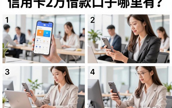 信用卡2万借款口子哪里有？有信用卡就能下款的正规平台推荐