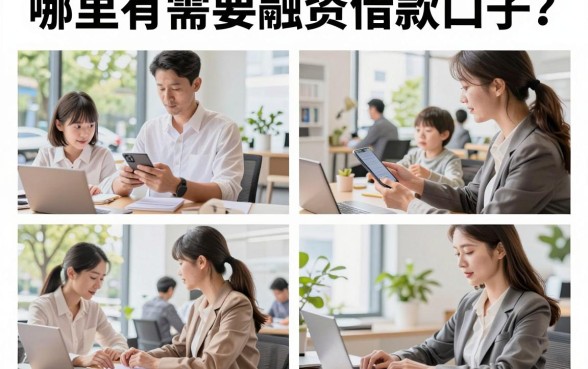 哪里有需要融资借款口子？2026年靠谱融资借款口子推荐