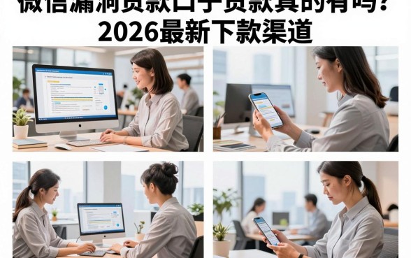 微信漏洞贷款口子贷款真的有吗?揭秘2026最新下款渠道