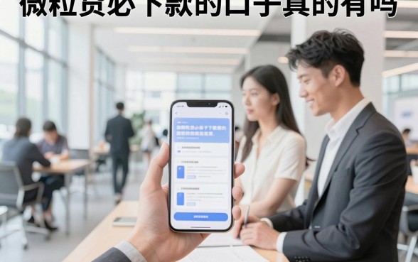 微粒贷必下款的口子真的有吗,2026年征信花哪里能借钱