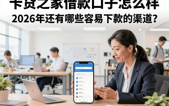 卡贷之家借款口子怎么样，2026年还有哪些容易下款的渠道？