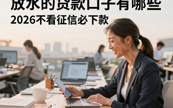 放水的贷款口子有哪些，2026不看征信必下款的平台推荐