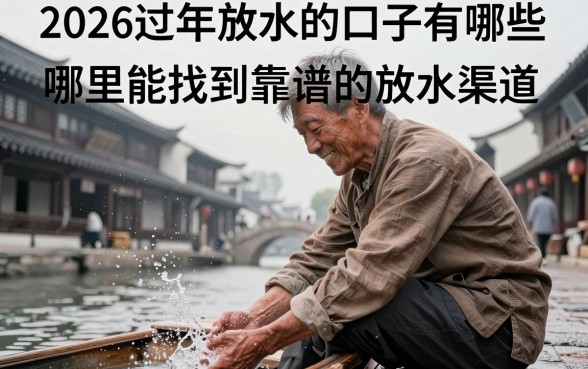 2026过年放水的口子有哪些,哪里能找到靠谱的放水渠道?