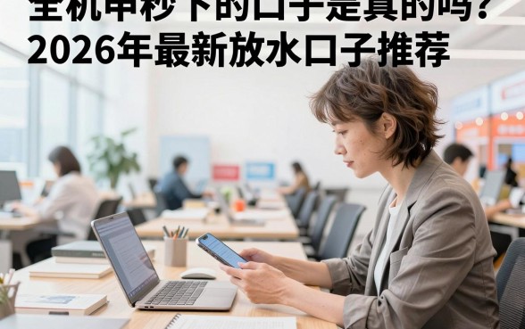 全机申秒下的口子是真的吗?2026年最新放水口子推荐