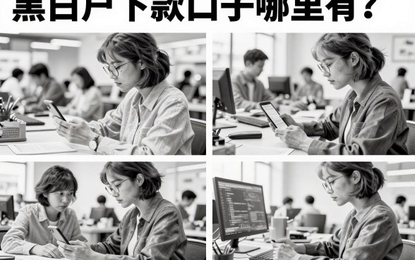 黑白户下款口子哪里有？黑白户真的能下款吗？