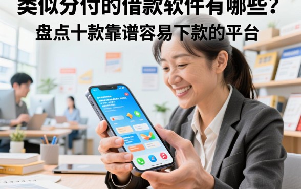 类似分付的借款软件有哪些?盘点十款靠谱容易下款的平台