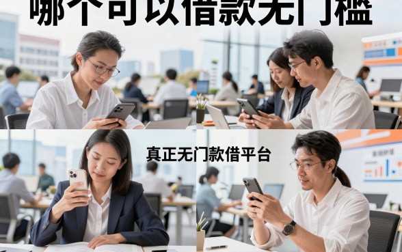 哪个可以借款无门槛,真正无门槛借款平台有哪些