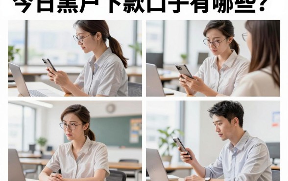 今日黑户下款口子有哪些?黑户哪里可以快速下款?