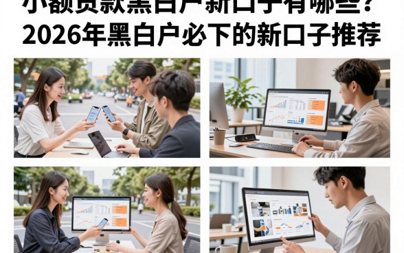 小额贷款黑白户新口子有哪些?2026年黑白户必下的新口子推荐