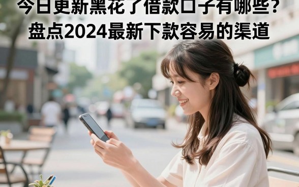 今日更新黑花了借款口子有哪些？盘点2024最新下款容易的渠道