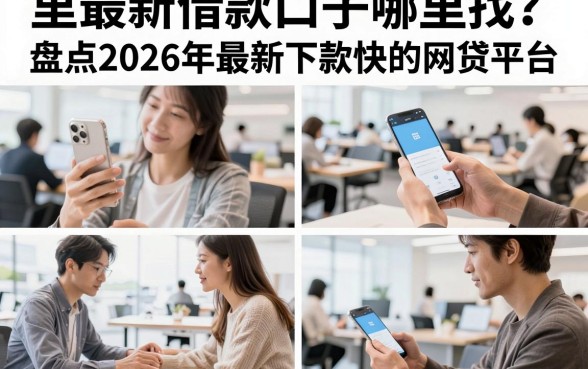 里最新借款口子哪里找?盘点2026年最新下款快的网贷平台