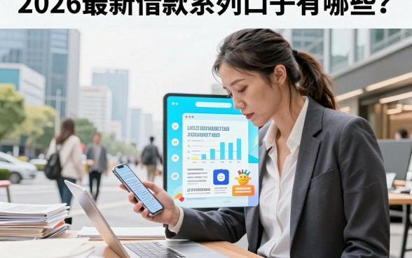 2026最新借款系列口子有哪些？盘点容易通过的下款渠道