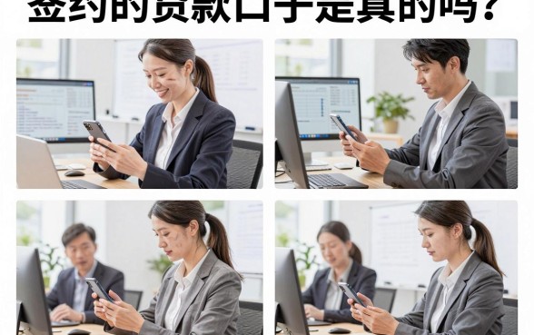 签约的贷款口子是真的吗?盘点靠谱的签约下款平台