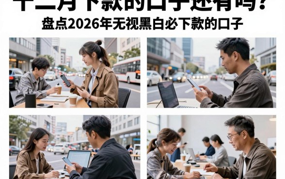 十二月下款的口子还有吗?盘点2026年无视黑白必下款的口子