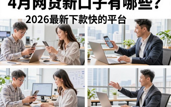 4月网贷新口子有哪些?2026最新下款快的平台推荐