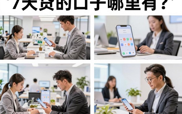 7天贷的口子哪里有？盘点2026年还能下款的极速放款平台