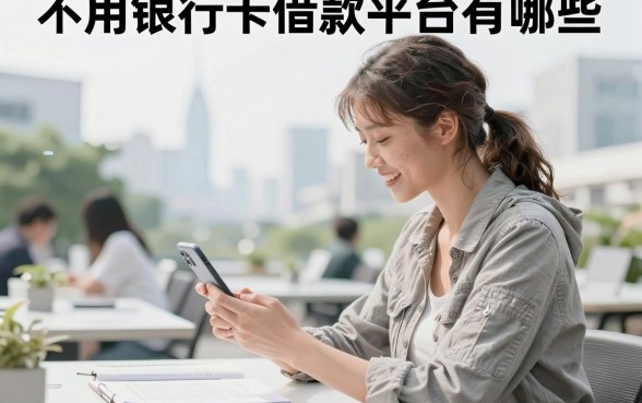 不用银行卡借款平台有哪些，盘点正规无卡借款软件