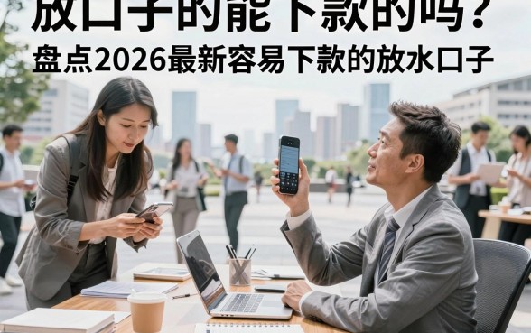 放口子的能下款的吗?盘点2026最新容易下款的放水口子